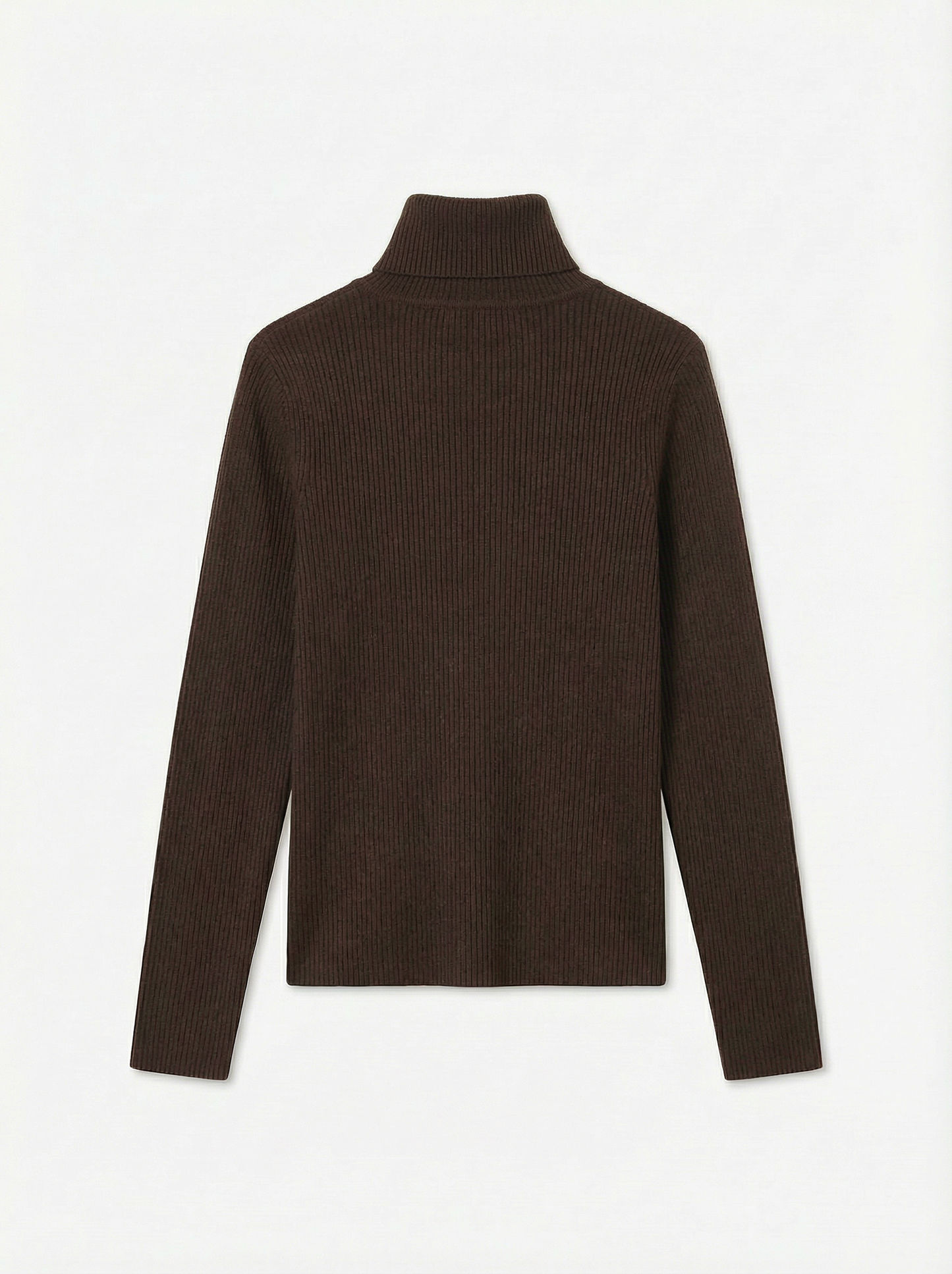 The Original Fitted Turtleneck - Chocolate