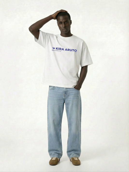 Basics Soft Boxy Tee - White