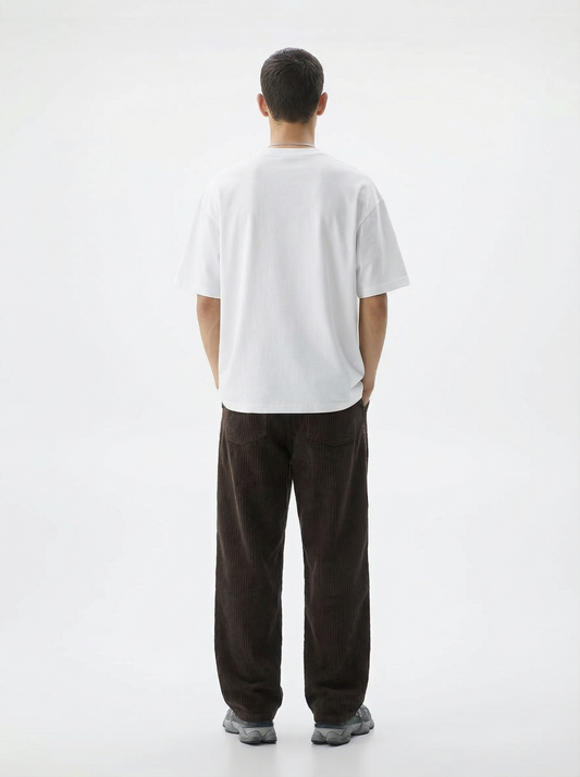 Main Character Soft Boxy Tee - White
