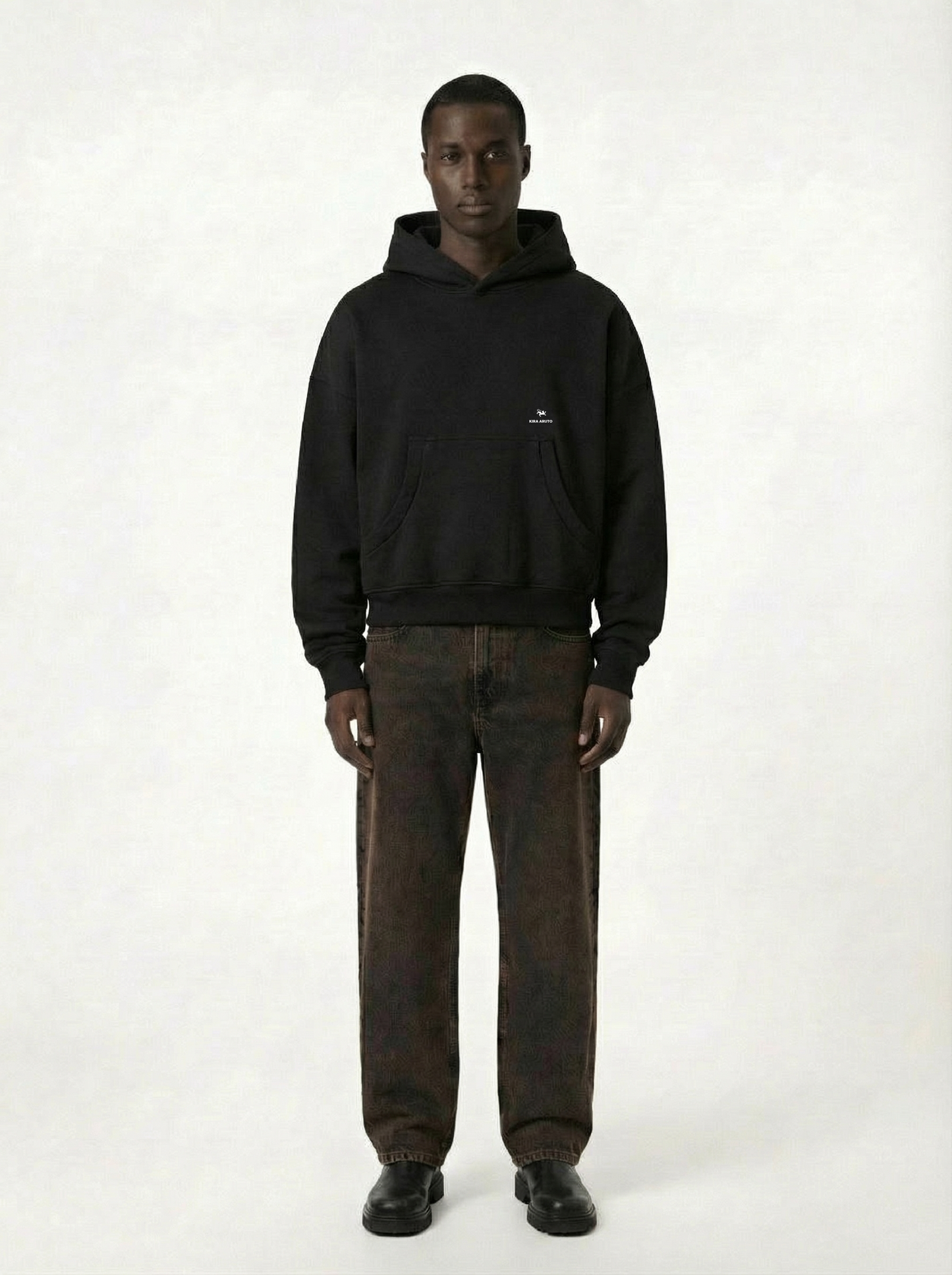 The Original Boxy Hoodie - Black