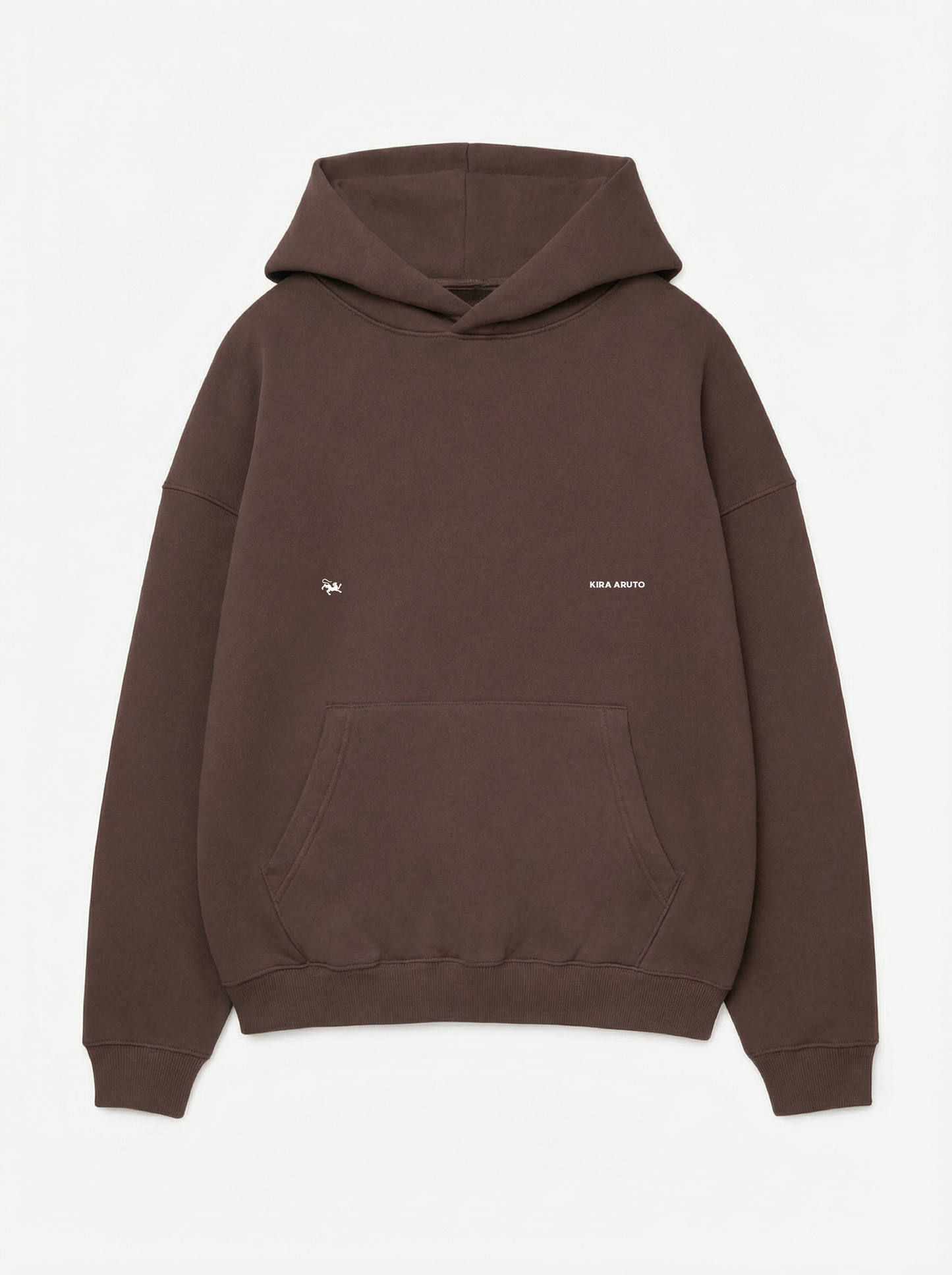 Effective one Boxy Hoodie - Chocolate