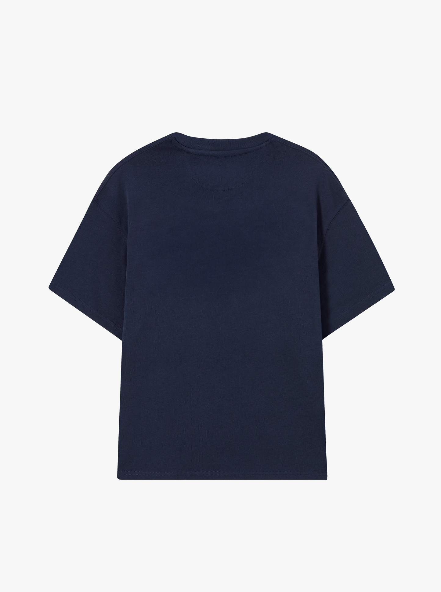 The Minimalist Boxy Tee - Navy