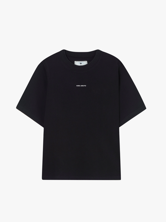 Signature Soft Boxy Tee - Black
