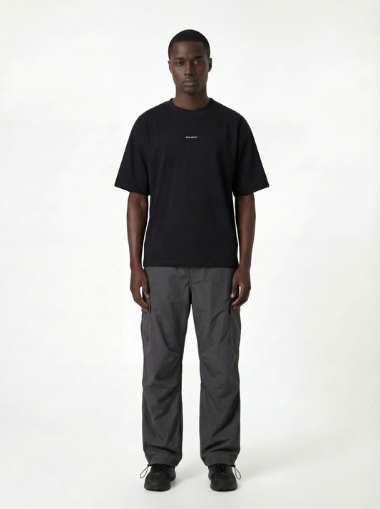 Signature Soft Boxy Tee - Black