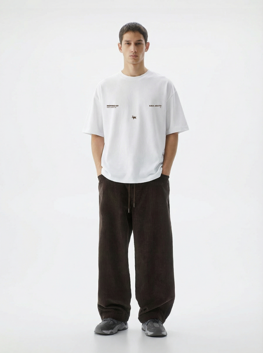 Main Character Soft Boxy Tee - White