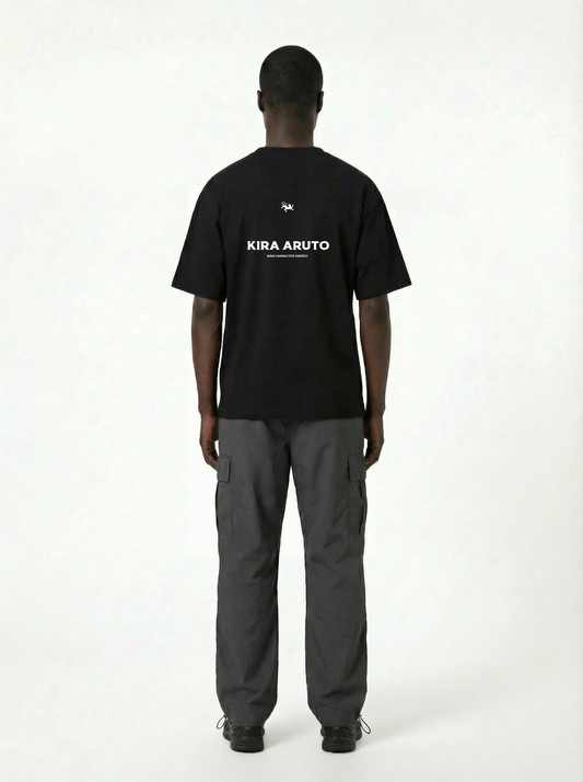 Signature Soft Boxy Tee - Black