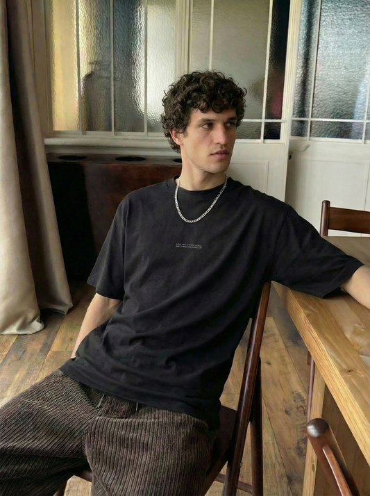 Not a NPC Soft Boxy Tee - Black