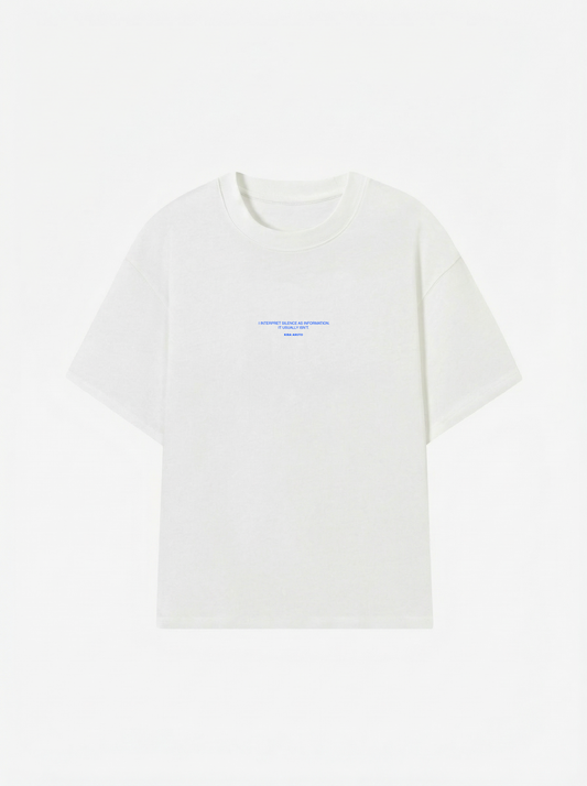 Silence Soft Boxy Tee